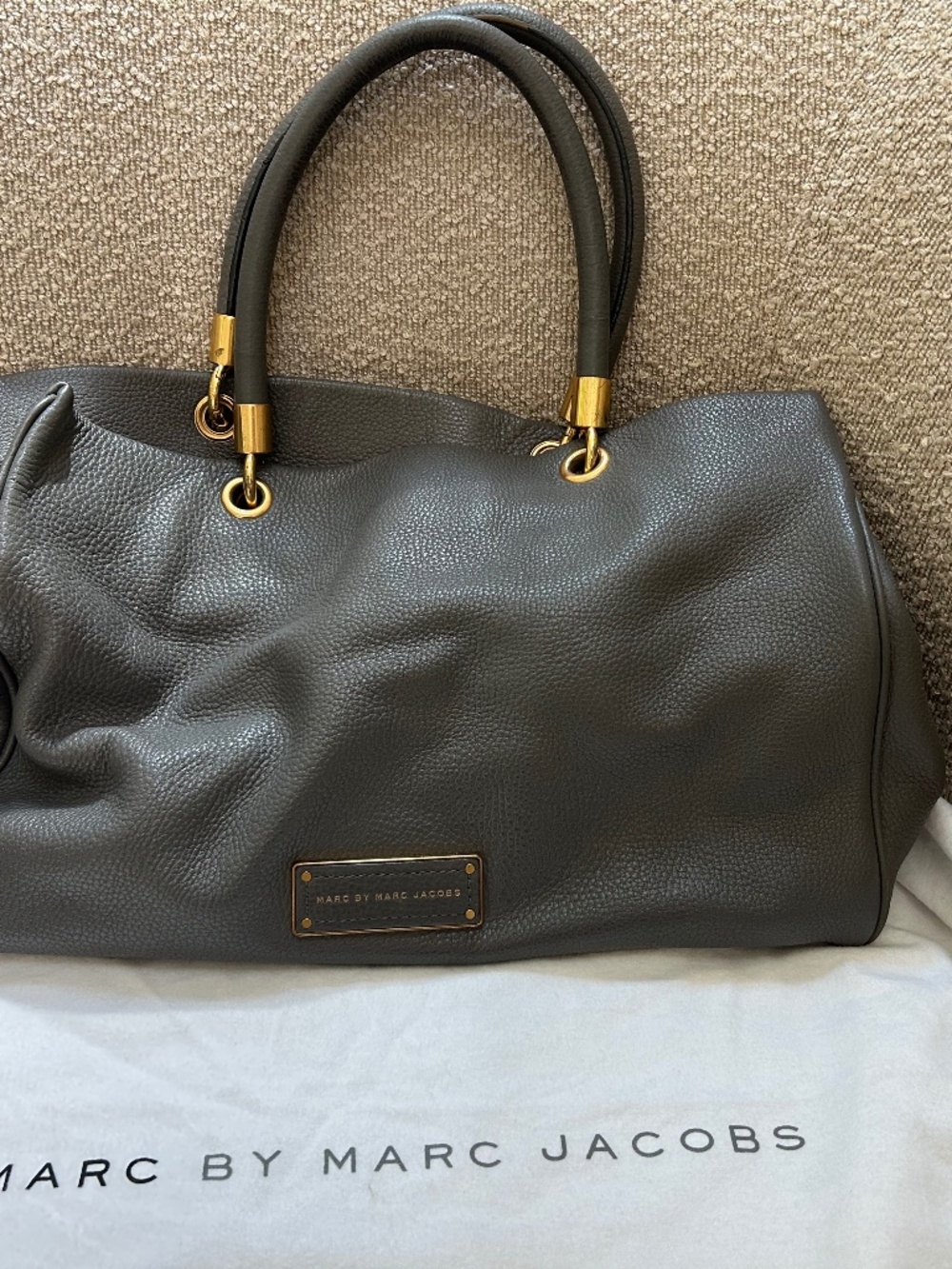 Marc by Marc Jacobs gray handbag
